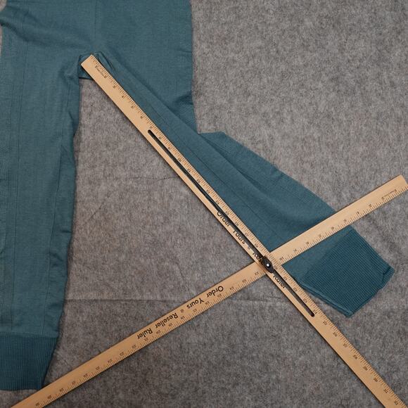 Lululemon Leggings Womens 6 To The Street 25" Blue Seamless Yoga Run Athletic - Picture 4 of 8